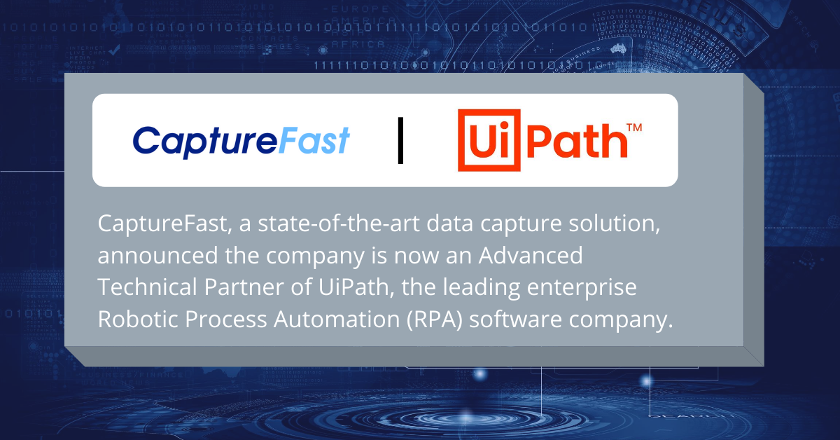 CaptureFast Uipath Partner